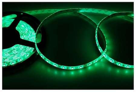Neon-Night Лента светодиодная SMD3528 4.8Вт/м 60LED/м 12В IP65 зел. (уп.5м) NEON-NIGHT 141-354