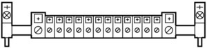 Блок N клеммный N43RS18 EATON 067735
