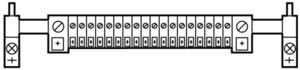 Блок PE (PEN) клеммный PEN43RS27 EATON 072481