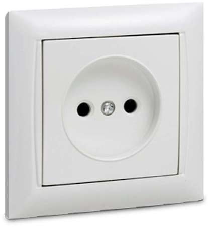 Розетка 1-м VALENZO 6022 бел. ASD / IN HOME 4690612006345