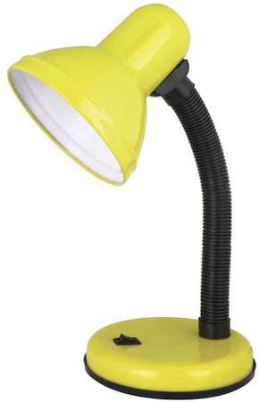 Светильник UF-301P С07 настол. 230В 60Вт желт. Ultraflash 12899