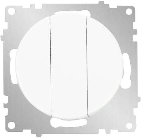 Механизм выключателя 3-кл. СП Florence 10А IP20 бел. 1E31901300 OneKeyElectro 2172780