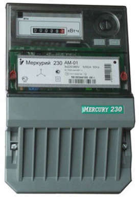 Фото Счетчик "Меркурий" 230 АМ-03 3ф 5-7.5А 0.5s класс точн. 1 тариф. имп. вых. мех. винт Инкотекс 32429
