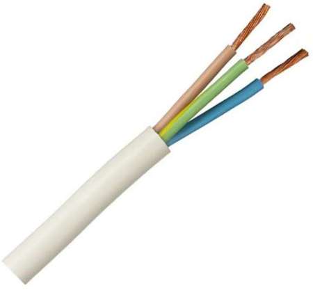 473283А Провод ПВС 3х1.5 Ч (м) Конкорд