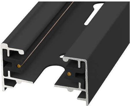 Шинопровод UBX-Q121 KS2 BLACK 100 POLYBAG черн. Uniel UL-00001283