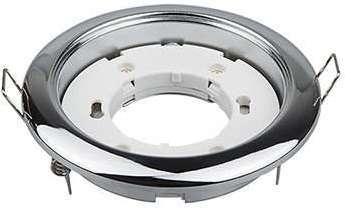 Светильник встраиваемый GX53R-standard металл под лампу GX53 230В хром IN HOME 4690612008424