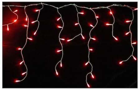 SHLights Гирлянда "Сосульки" IC80LD-CM 80LED 2м мульти с контрол. SHlights 4690601041173