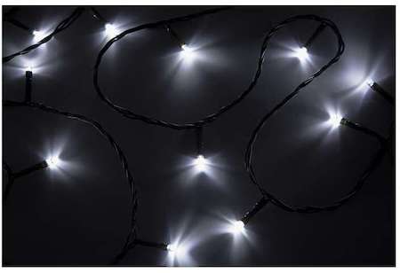 Neon-Night Гирлянда "ТВИНКЛ ЛАЙТ LED" (с контроллером 8 режимов) 4м 25LED 2Вт 220В IP20 бел. провод темн.-зел. ПВХ NEON-NIGHT 303-015