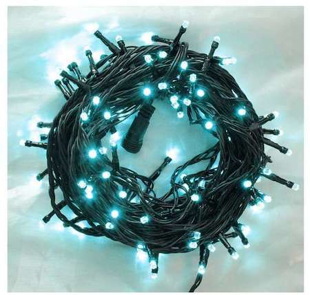 Фото Гирлянда "Кристалл" DC-ILD120-СOG 120LED 12м 220В с контроллером оушен. Shlights 4690601042811