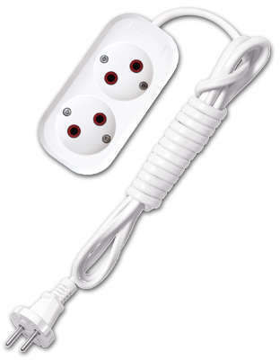 Universal Удлинитель 2х2м без заземл. 6А IP20 У6-011 ШВВП 2х0.75 UNIVersal 9631911