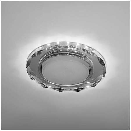 ITALMAC Светильник Bohemia LED 53 3 70 декор. огран. стекло со светодиод. подсвет. GX53 прозр. ИТАЛМАК IT8674