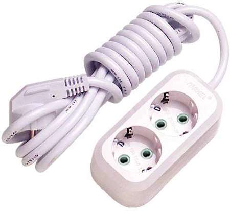 Удлинитель 2х15м с заземл. 16А IP20 Makel MGP119