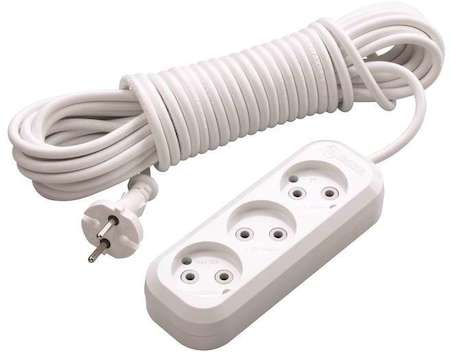 Удлинитель 3х15м без заземл. 10А IP20 Makel MGP129
