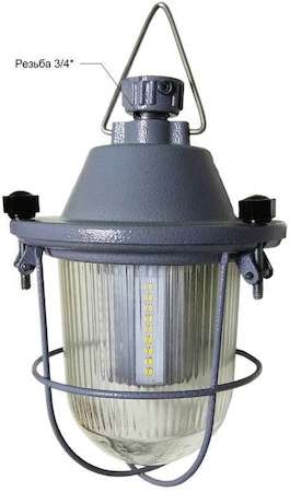 Светильник НСП 11-100-425/IP62-01-LED-110/220В AC/DC 5000К Световод НП.002.01