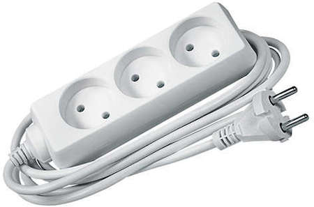 Jazzway Удлинитель EX- 03-300 3х3м 10А/2.2кВт ПВС 3х1 JAZZway 4895205004429
