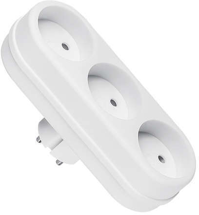 Jazzway Разветвитель AD-3-T 6А/1.5кВт JAZZway 4895205004689