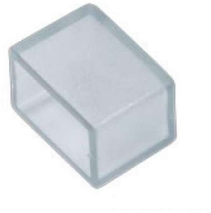Зажим изолирующий UCW-K14-CLEAR 025 POLYBAG (заглушка) для светодиодной ленты 220В 14-16х7мм прозр. (уп.25шт) Uniel UL-00000871