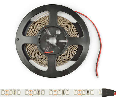 Лента светодиодная гибкая ULS-2835-120LED/m-8mm-IP20-DC12V-9.6W/m-5M-BLUE на самоклеящейся основе син. 9.6Вт/м (уп.5м) Uniel UL-00002253