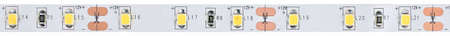 Лента светодиодная гибкая ULS-2835-60LED/m-8mm-IP20-DC12V-9.6W/m-5M-W на самоклеящейся основе бел. 9.6Вт/м (уп.5м) Uniel UL-00000873