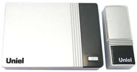 Звонок беспроводной UDB-006W-R1T1-32S-100M-WH упак. блистер бел. Uniel 03614