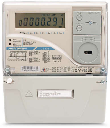 Счетчик СЕ 308 S31.543.OR2.SVF TPP-03.2 IEC Энергомера 101005007011513