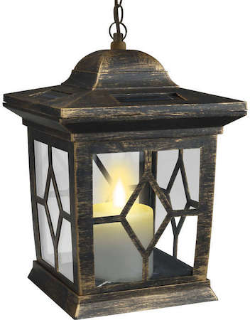 Светильник садовый USL-S-180/PT220 на солнечной батарее Bronze lantern Special упак. Коробка Uniel 10227