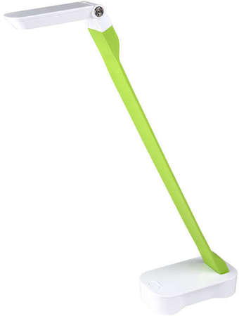 Светильник настольный трансформируемый TLD-530 Green-White/LED/200Lm/6400K/PB механ. выкл. встроен. аккум. Power bank для зарядки портативных электрон. устройств зел. с бел. Uniel UL-00000794