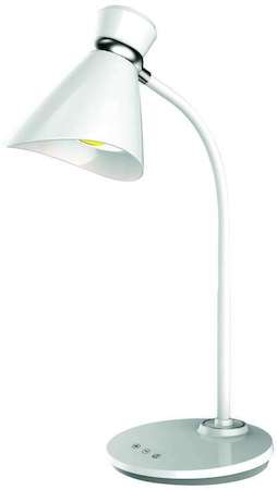 Светильник настольный TLD-548 White/LED/300Lm/3300-6000K/Dimmer 6Вт сенсор. выкл. диммер бел. Uniel UL-00002379