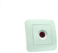 Makel Розетка TV 1-м СП Lillium N крем. 55207