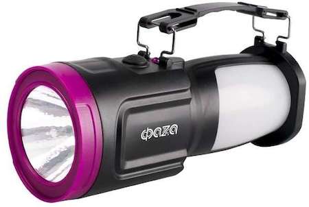 ФАZA Фонарь прожектор AccuF8-L1W/L24-bk черн. ФАZА 4895205006669