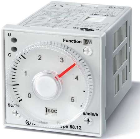 Finder 881202300002 Встраиваемый мульти-функциональный таймер; (48x48мм) 8-штырьков
