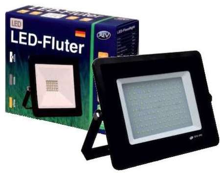 Прожектор светодиодный LED 100Вт 6500К IP65 EXTRA SLIM REV 32305 1