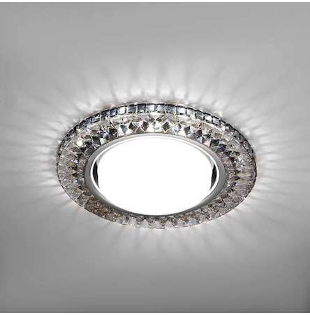 ITALMAC Светильник Emilia LED 53 1 71 полимер со светодиод. подсветкой GX53 черн. ИТАЛМАК IT8690