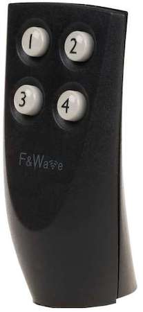 Евроавтоматика F&F Система модульная FW-RC4 (пульт ДУ; 4-х клавишный; черн.) F&F EA14.002.013