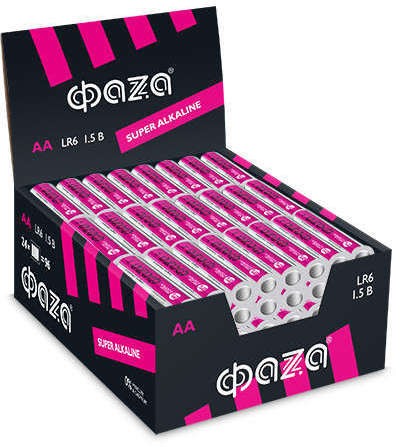 ФАZA Элемент питания алкалиновый LR 6 Super Alkaline box-96 (уп.96шт) ФАZА 4897062854643