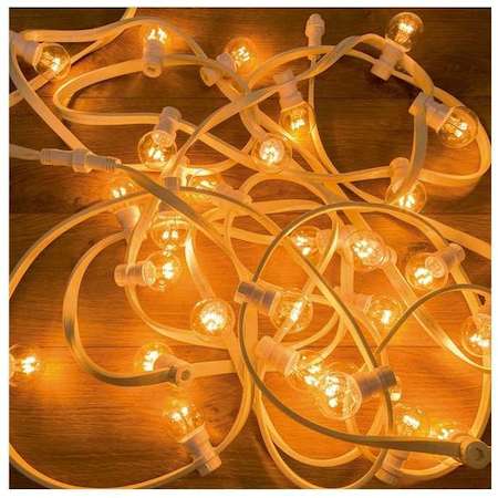Neon-Night Гирлянда "LED Galaxy Bulb String" 10м 6х30LED IP65 тепло-бел. влагостойкая бел. каучук NEON-NIGHT 331-306