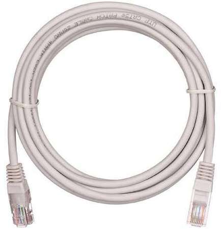 509901А Шнур коммутационный U/UTP 4 пары кат.5е класс D 100МГц 2хRJ45/8P8C T568B заливной мж BC чистая медь LSZH нг(В)-HF сер. 0.5м (уп.10шт) NETLAN EC-PC4UD55B-BC-LSZH-005-GY-10