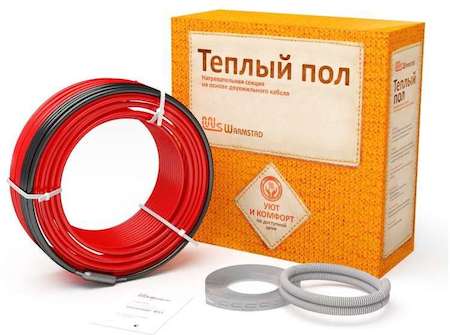 Комплект "Теплый пол" (кабель) WSS 67.5м/1060Вт Warmstad 2208348