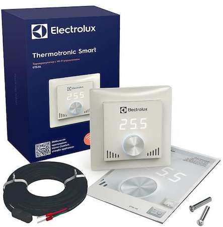 Термостат прогр. ETS-16 WiFi датчик пола возд. 16А Smart ETS-16 Electrolux НС-1136213