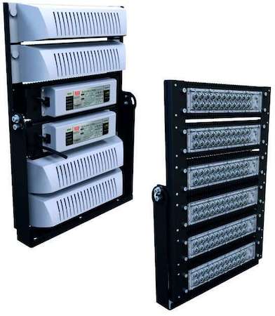 Светильник светодиодный LAD LED R500-6-60-4-420L 420Вт 5000К IP67 230В КСС типа "Г" крепление на лире LADesign LADLED6604420L