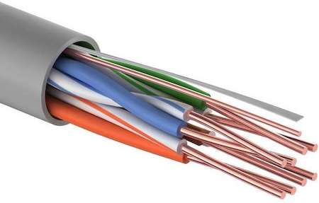 Кабель UTP 4х2х26AWG кат.5 омедн. алюм. (уп.305м) PROCONNECT LIGHT 01-0048-3