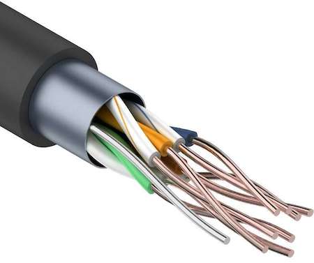 Кабель FTP 4х2х24AWG кат.5 омедн. алюм. OUTDOOR (уп.305м) PROCONNECT 01-0146-3