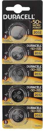 Элемент питания литиевый CR DL 2032 BP-5 (блист.5шт) Duracell Б0035495