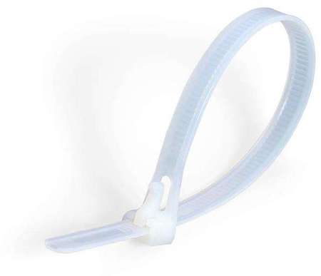 Хомут кабельный КСР 7.5х200 нейл. бел. (уп.100шт) Fortisflex 56183