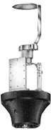 ALFRESCO Арматура РТУ 06-125 E27 d150-d60 шасси черн. Alfresco 5203010140