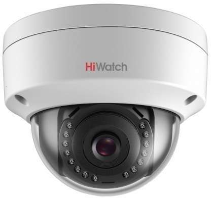 Камера-IP DS-I202 (2.8мм) 2Мп уличная купольная мини с ИК-подсветкой до 30м HiWatch 00-00001144