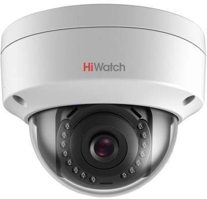 Камера-IP DS-I202 (4мм) 2Мп уличная купольная мини с ИК-подсветкой до 30м HiWatch 00-00001361