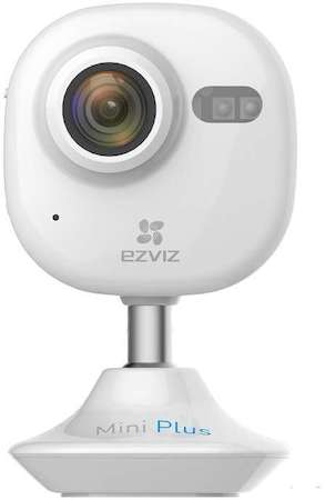 Камера-IP Mini Plus 2Мп внутренняя на ножке Wi-Fi с ИК-подсветкой до 10м бел. EZVIZ 00-00001693