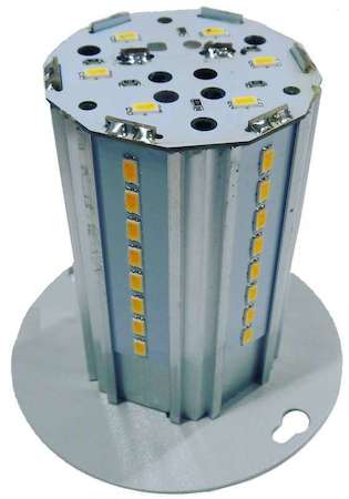 Светоблок НСР-100/4000К 36В v2.0 в сборе лакиров. Световод НР.013.01
