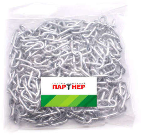 ПАРТНЕР Цепь короткозвенная DIN766 D5 оцинк. (уп.5м) Партнер 57881